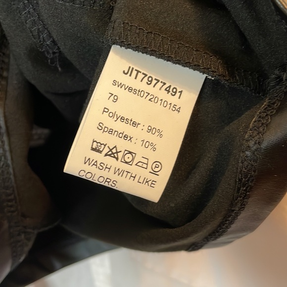 Leatherette bralette - Picture 7 of 8